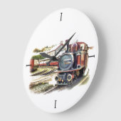 STEAMTREIN GROTE KLOK (Hoek)