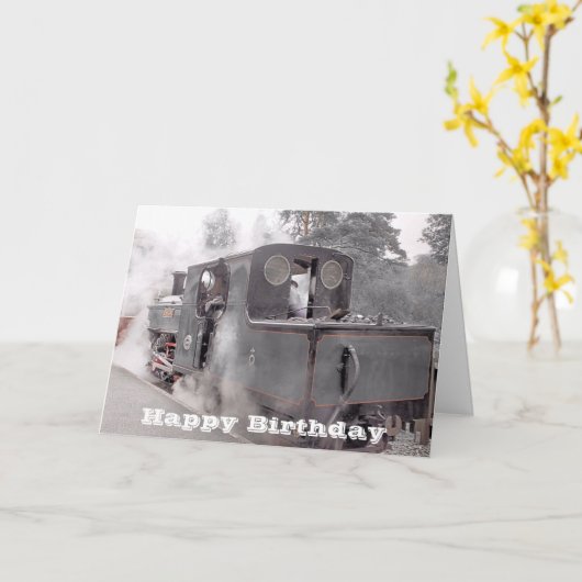 STEAMTREIN KAART (Gele Bloem)