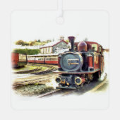 STEAMTREIN METALEN ORNAMENT (Achterkant)