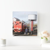 STEAMTREIN   VIERKANTE KLOK (Huis)