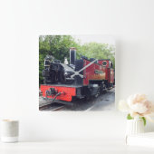 STEAMTREIN VIERKANTE KLOK (Huis)