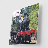 STEAMTREIN VIERKANTE KLOK (Hoek)