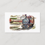 STEAMTREIN VISITEKAARTJE (Voorkant)