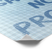 Steamy Tiled Bathroom Wall Art Poster (Hoek)