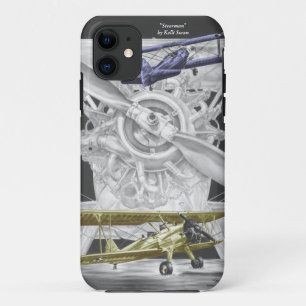 Stearman Biplane iPhone 11 Hoesje
