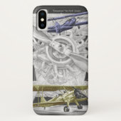 Stearman Biplane Case-Mate iPhone Case (Achterkant)