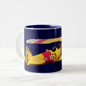 Stearman Tweekleurige Koffiemok (Voorkant links)