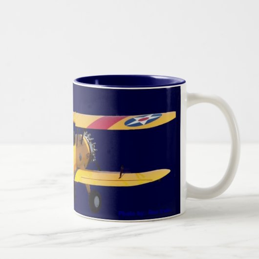 Stearman Tweekleurige Koffiemok (Rechts)