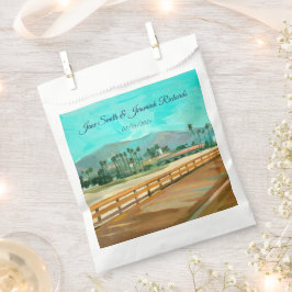 Stearns Wharf - Santa Barbara, CA Bedankzakje