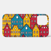 Stedelijk abstract: stadspatroon Case-Mate iPhone case (Achterkant (horizontaal))