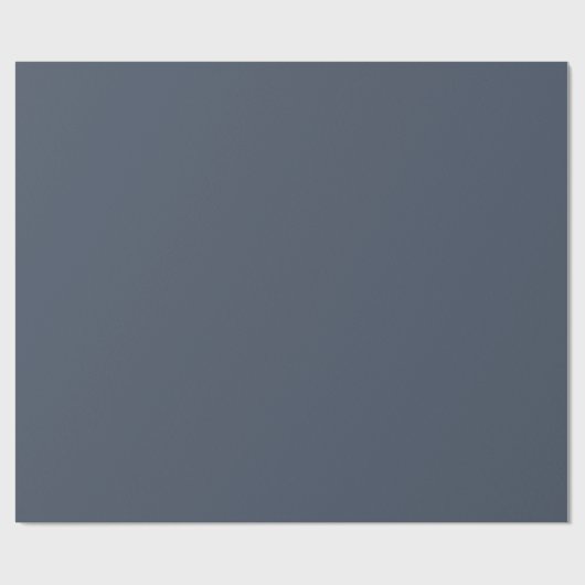Stedelijk donkergrijze blauwe, vaste-trendkleur ac cadeaupapier (Vlak)