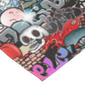 Stedelijk dynamisch straatkunst Graffiti-kunstpatr Tafelkleed (Gekanteld)