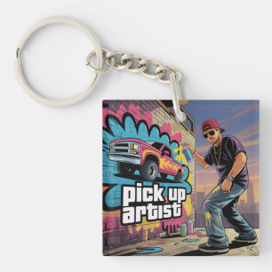 Stedelijk Graffiti & Pickup Artiest Sleutelhanger