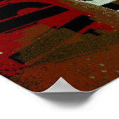 stedelijk graffiti-poster poster (Hoek)