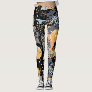 Stedelijk Graffiti Straatkunstpatroon Leggings