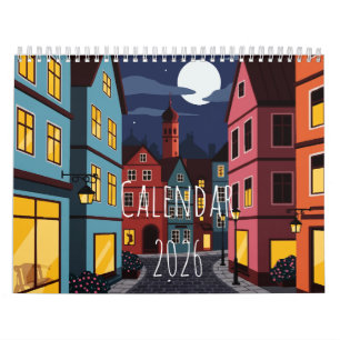 Stedelijk landschap kalender