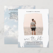 Stedelijk Minimalistisch Fotobestand 'Save The Dat (Voorkant / Achterkant)