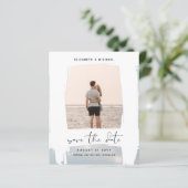 Stedelijk Minimalistisch Fotobestand 'Save The Dat (Staand voorkant)