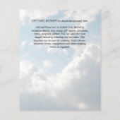 Stedelijk Minimalistisch Fotobestand 'Save The Dat (Achterkant)