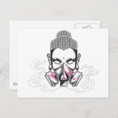 Stedelijk reinigenDonker Briefkaart (Voorkant / Achterkant)