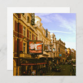 Stedelijk  stadscentrum bedankkaart (Voorkant / Achterkant)