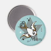 Stedelijk Tattoo Swallow Bird Design Magneet (Voorkant / Achterkant)