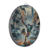 Stedelijke Breakdance Straatkunst NYC Design Dartbord (Voorkant Links)