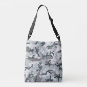 Stedelijke camouflage crossbody tas (Achterkant)