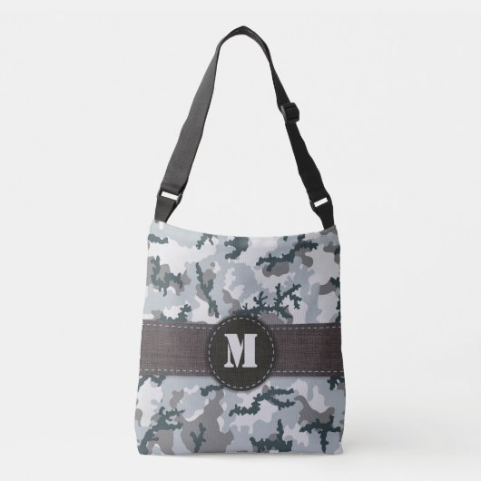 Stedelijke camouflage crossbody tas (Voorkant)