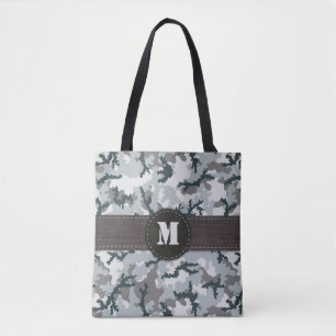 Stedelijke camouflage tote bag