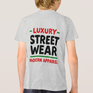 Stedelijke Elegantie: Luxe Straatmode Ontwerp Tri-Blend Shirt