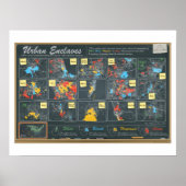 Stedelijke enclaves poster (Voorkant)