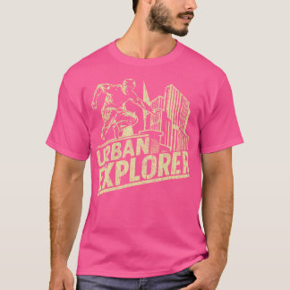 Stedelijke Explorer Parkour T-shirt