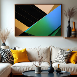Stedelijke Geometrie Poster