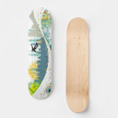 stedelijke golf skateboard (Voorkant)