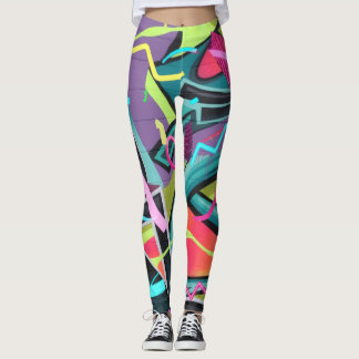 Stedelijke graffiti01 leggings