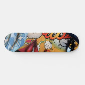Stedelijke Graffiti meisje kunst Skateboard (Horizontaal)