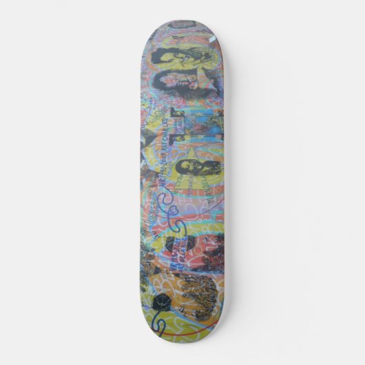 Stedelijke Graffiti Muur Kunst Skateboard (Voorkant)