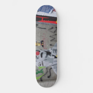 Stedelijke Graffiti Muurkunst Skateboard
