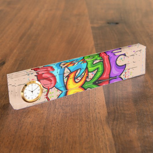 Stedelijke Kunst 10. Naambordje (Zijkant)