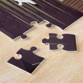 Stedelijke landschapspuzzel legpuzzel (Zijkant)