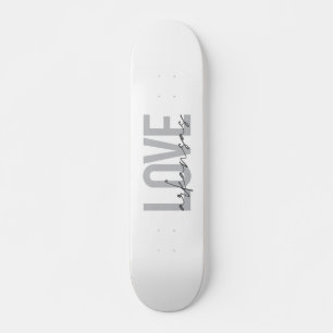 Stedelijke, moderne, eenvoudige, coole design Love Skateboard