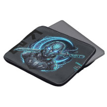 Stedelijke Ninja Cyberpunk Laptop Hoezen