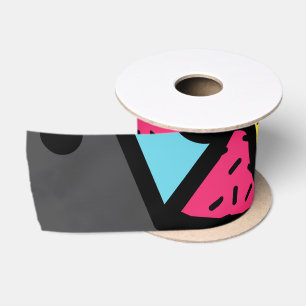 Stedelijke Pop Art Abstracte Geometrische Lijnen e Lint