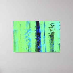 Stedelijke Regen Canvas Afdruk