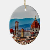 Stedelijke stad Florence, Italië Keramisch Ornament (Rechts)