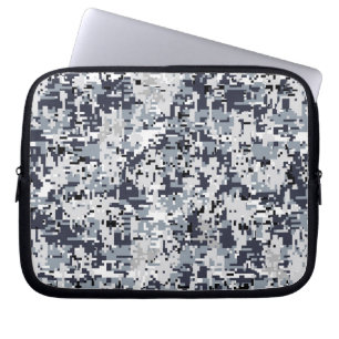 Stedelijke stijl digitale camouflage decoratie laptop sleeve