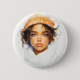 Stedelijke Tiener Ronde Button 5,7 Cm