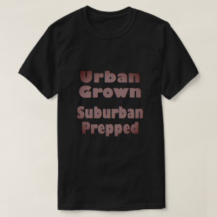 Stedelijke voorstedelijke voorstedelijke voorstad  t-shirt