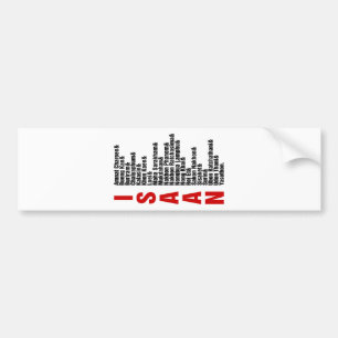 Steden van Isaan, Thailand Bumpersticker